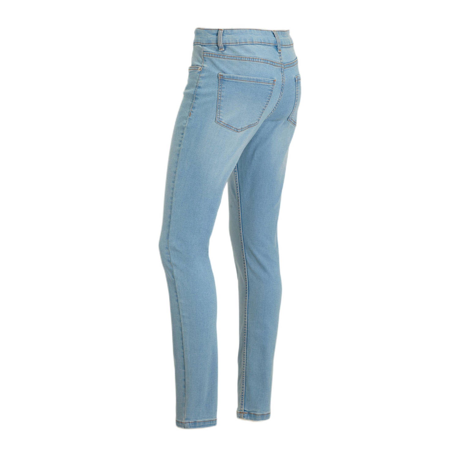 anytime mid rise skinny jeans lichtblauw