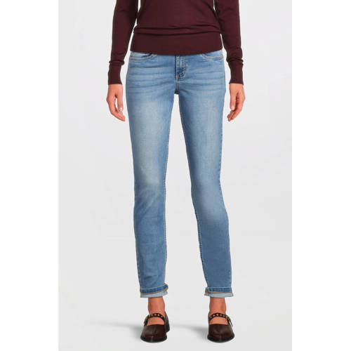 Anytime regular waist skinny jeans blauw afbeelding
