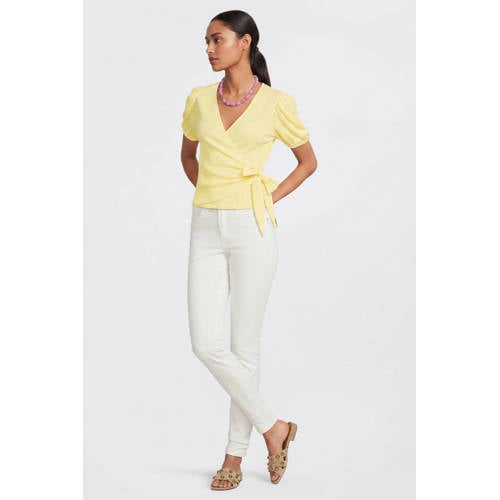anytime high waist skinny jeans wit afbeelding