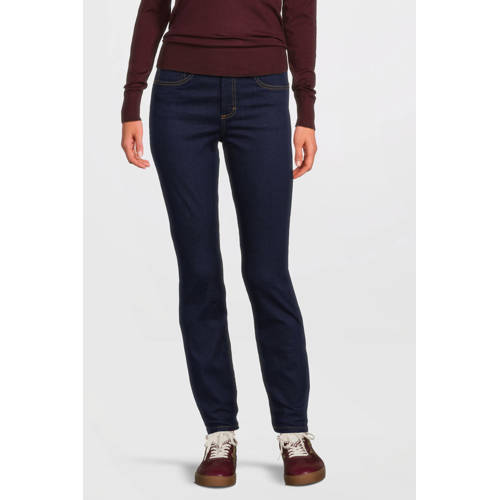 anytime high waist skinny jeans donkerblauw afbeelding