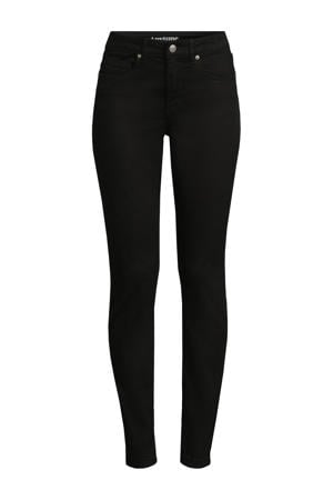 high waist skinny jeans zwart
