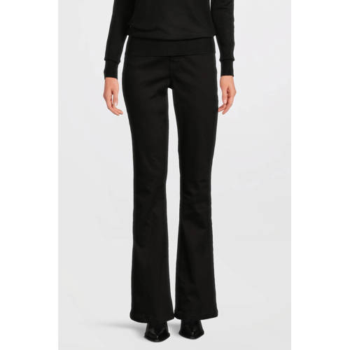 Anytime high waist flared jeans zwart afbeelding