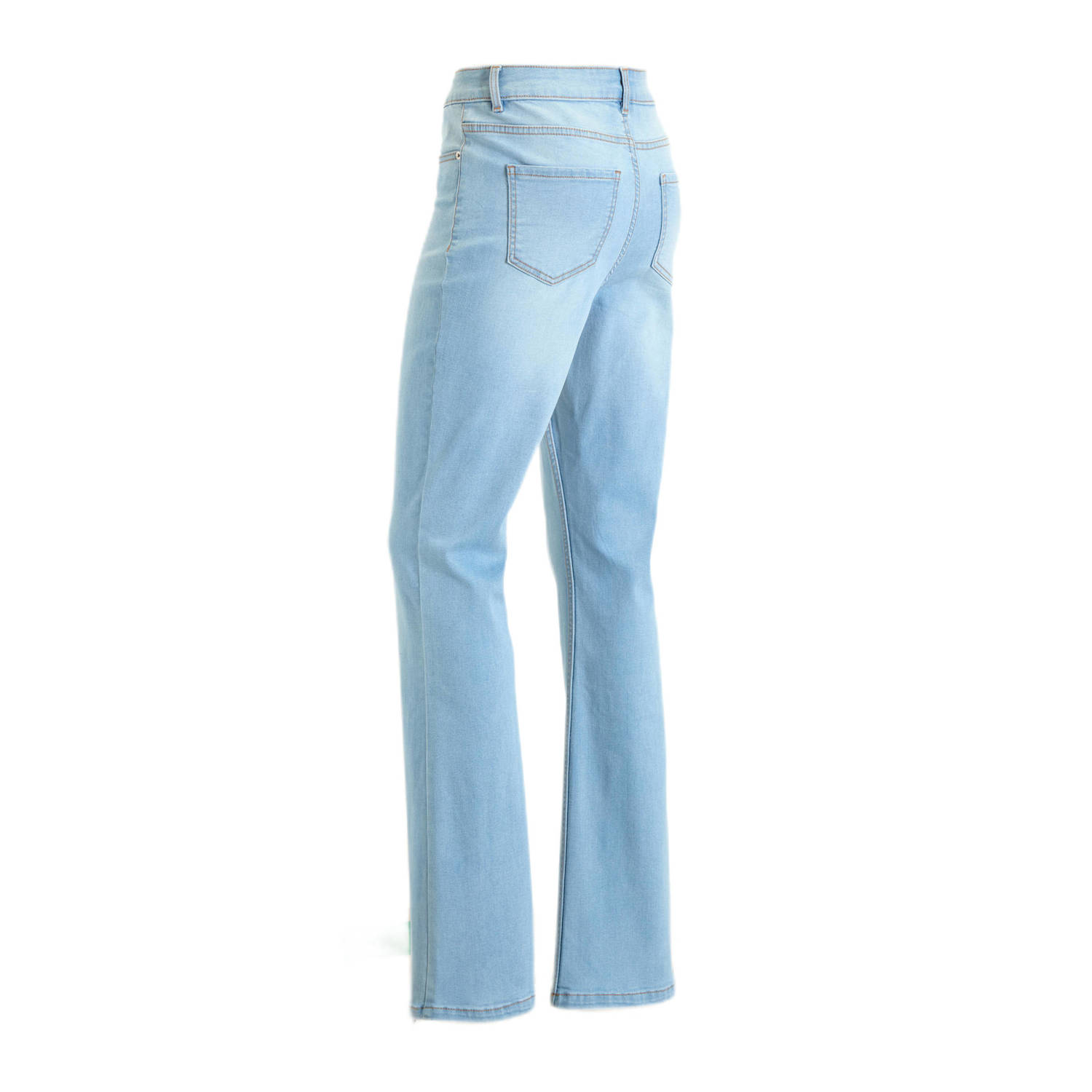 anytime high waist flared jeans lichtblauw