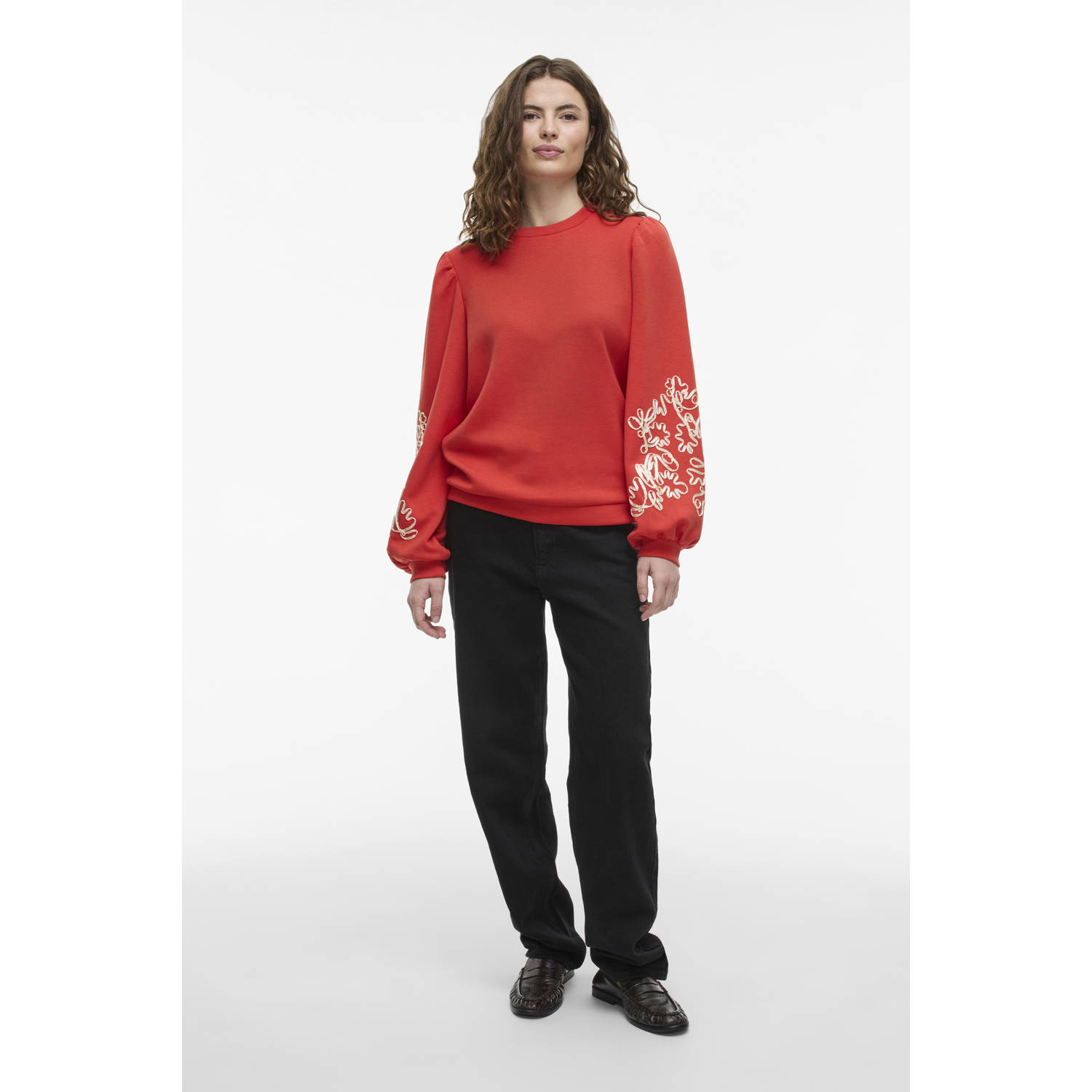 VILA sweater rood