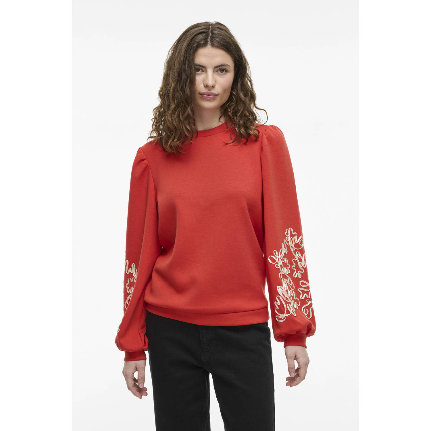 VILA sweater rood