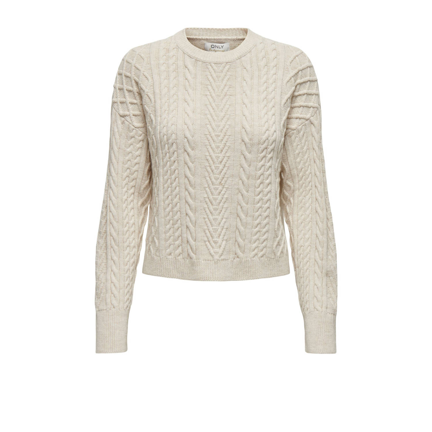 Only Gebreide trui ONLSOFIE LS CABEL PULLOVER EX KNT