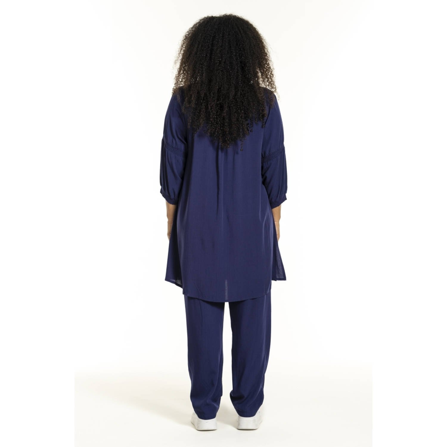 STUDIO tuniek donkerpaars