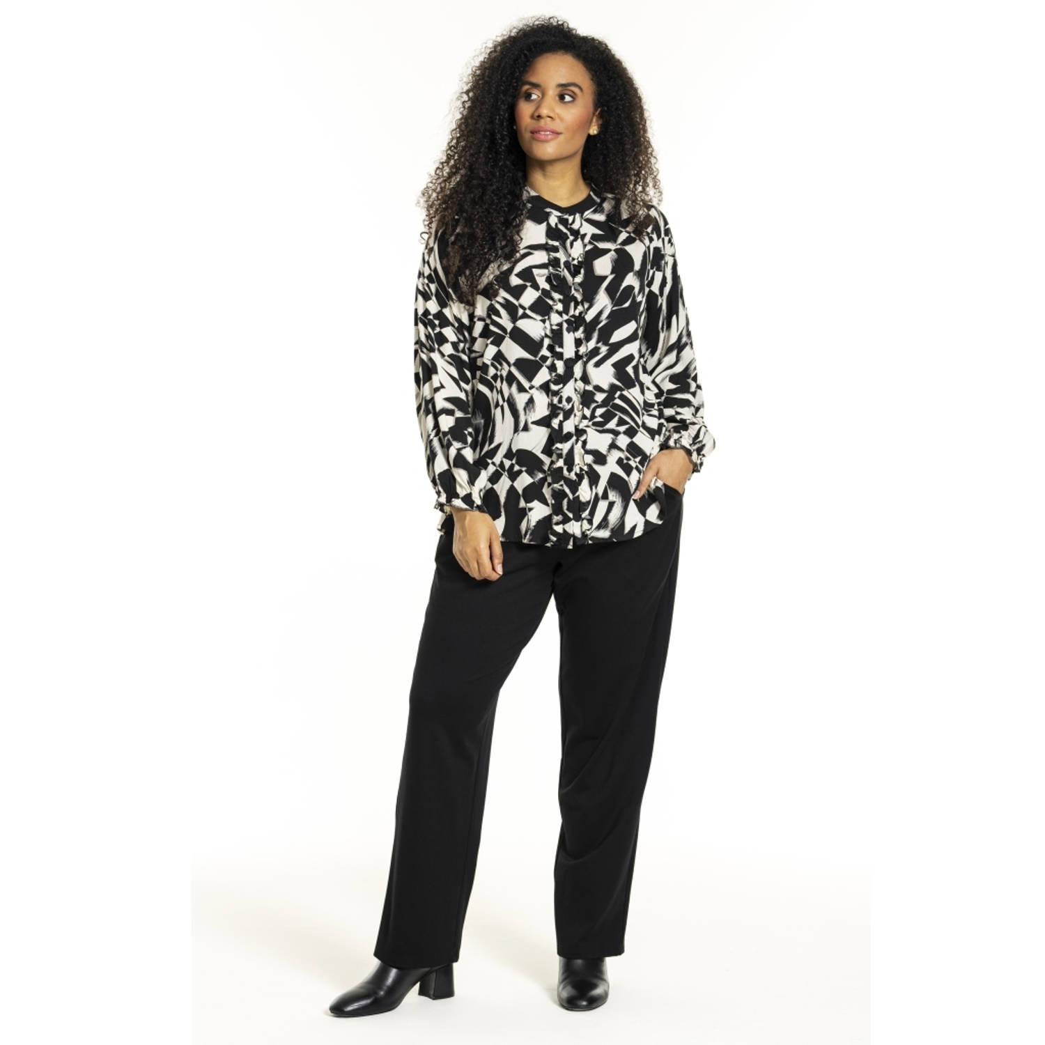 STUDIO blouse zwart