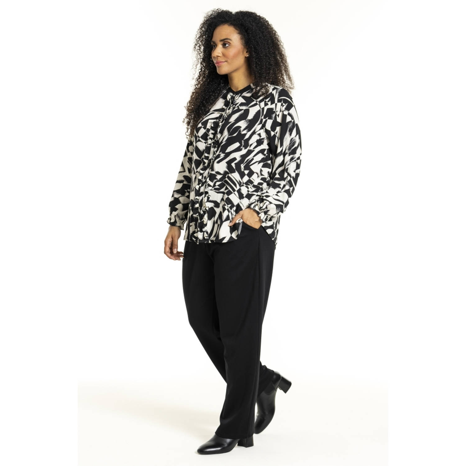 STUDIO blouse zwart