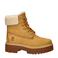 Timberland gevoerde nubuck veterboots oker