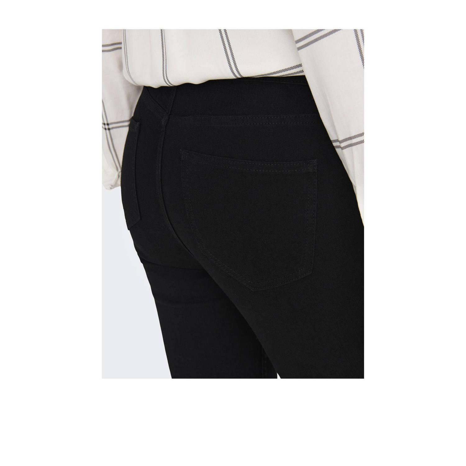 JDY high waist skinny jeans MOON zwart