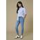 JDY skinny jeans JDYFINA medium blue denim