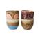 HKLIVING koffiekopje 70s (Ø8 cm) (200 ml) (set van 4)