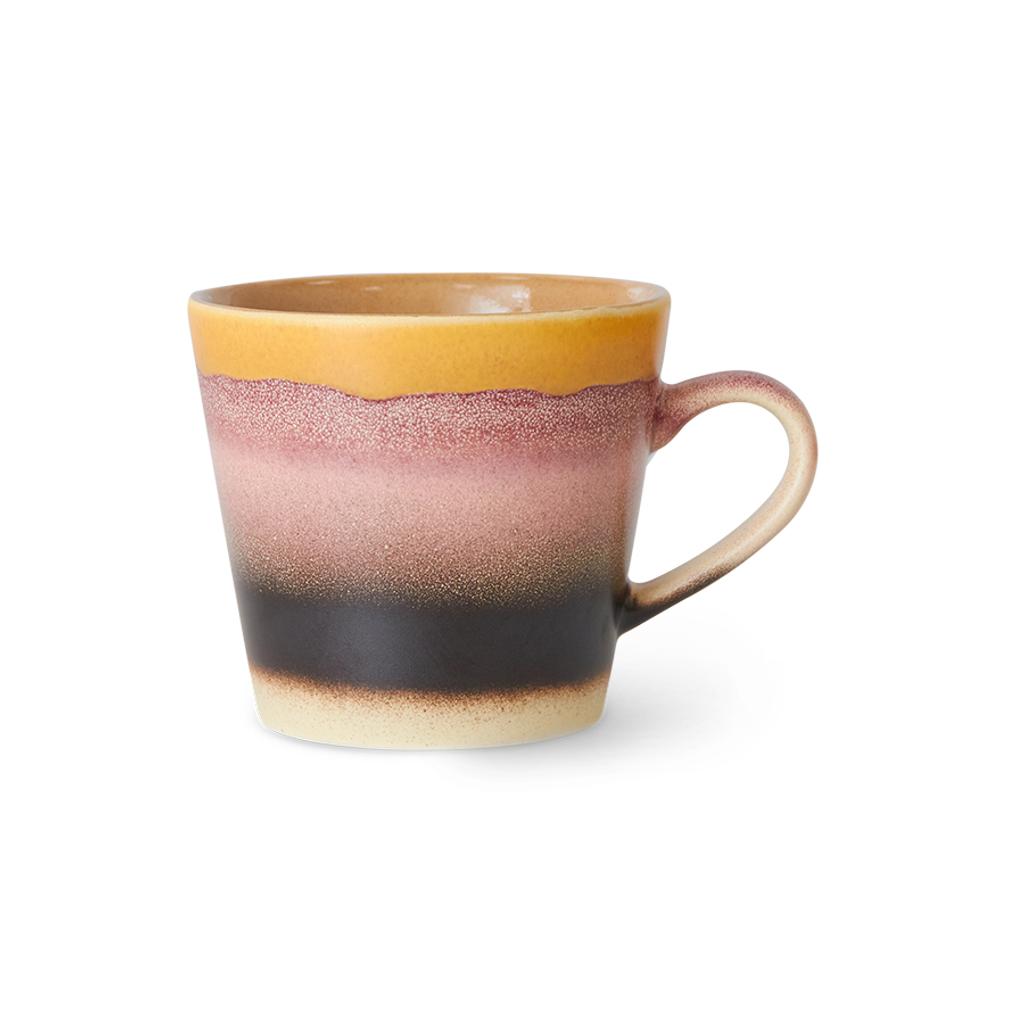 HKLIVING cappuccinomok 70s (Ø9,5 cm) (300 ml)