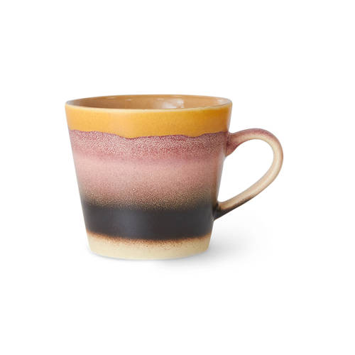 HKLIVING cappuccinomok 70s (Ø9,5 cm) (300 ml) afbeelding
