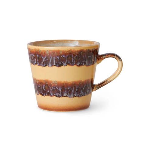 HKLIVING cappuccinomok 70s (Ø9,5 cm) (300 ml) afbeelding