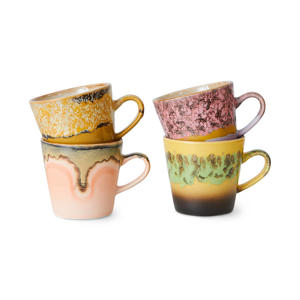 americanokopje 70s (Ø8,5 cm) (260 ml) (set van 4)