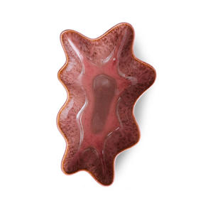 Shell serveerschaal - coral 