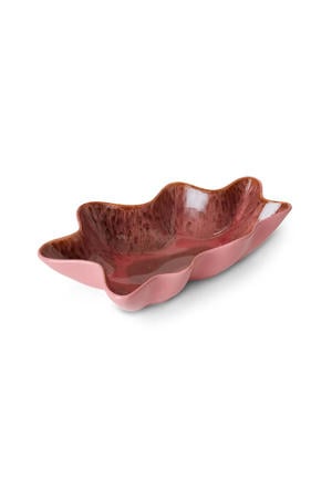 Shell serveerschaal - coral