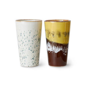 lattemok 70s (Ø7,5 cm) (280 ml) (set van 2)