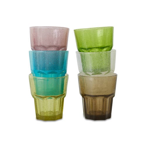HKLIVING Mineral waterglas (set van 6) afbeelding