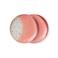 HKLIVING gebaksbord 70s (Ø17,5 cm) (set van 2)