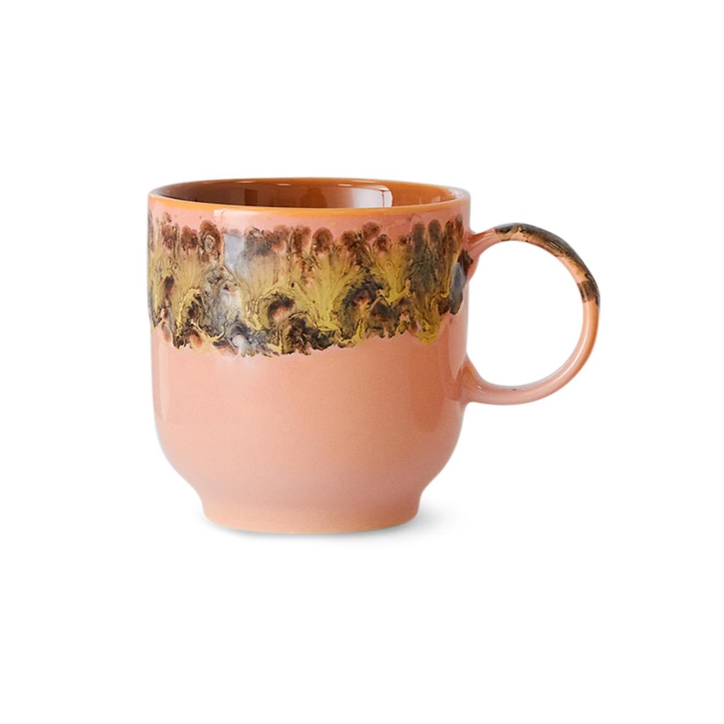 HKLIVING koffiekopje 70s (Ø8 cm) (250 ml)