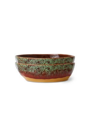 pastabord 70s (Ø19,5 cm) (set van 2)