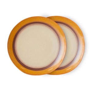 dinerbord 70s (Ø27,5 cm) (set van 2)