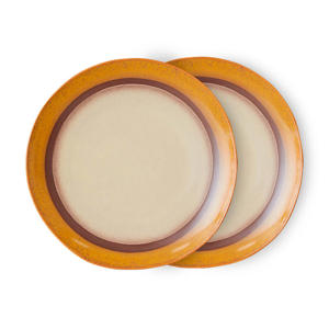dinerbord 70s (Ø27,5 cm) (set van 2)