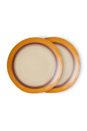 dinerbord 70s (Ø27,5 cm) (set van 2)