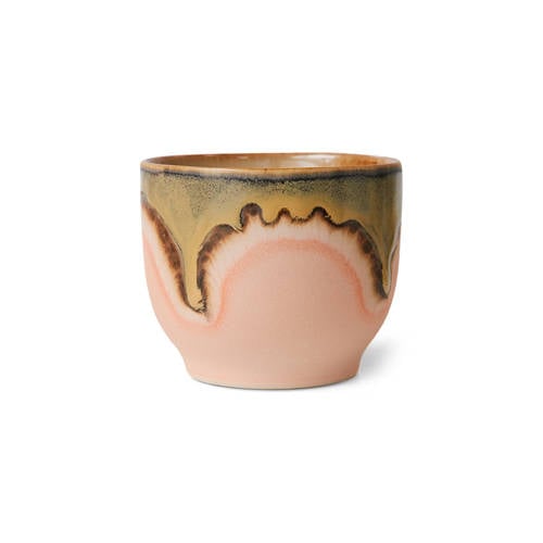 HKLIVING koffiekopje 70s (Ø8 cm) (200 ml) afbeelding