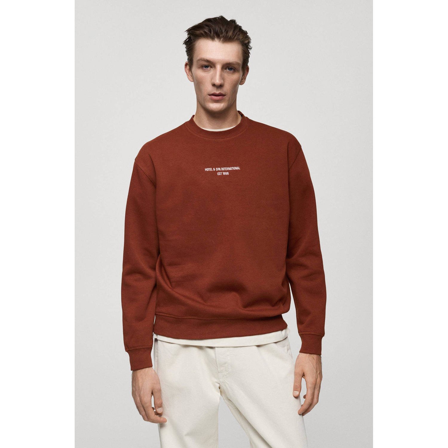 Mango Man sweater rood