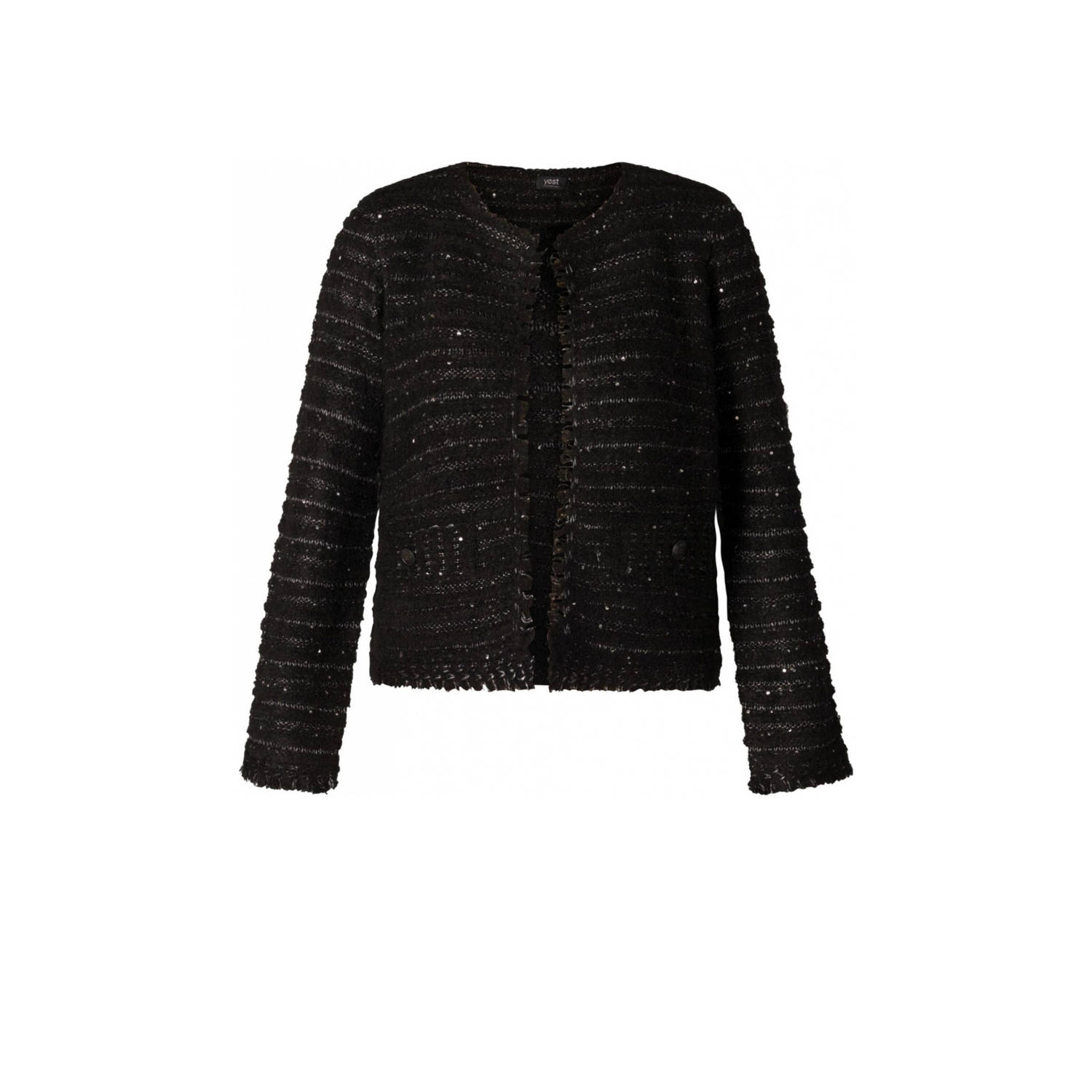 Yesta vest zwart