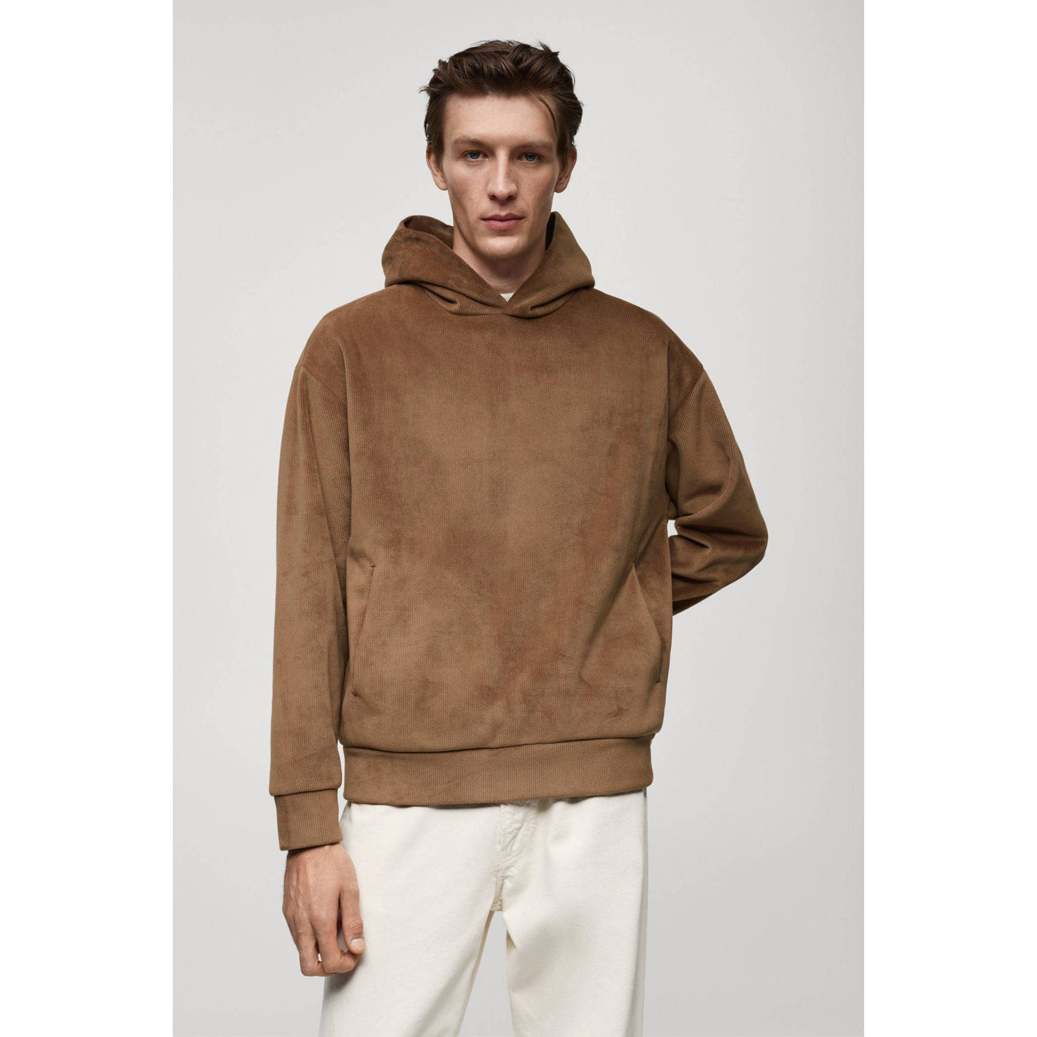Mango Man hoodie bruin