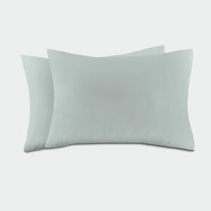 basis kussensloop - lichtgroen (60x70 cm) (set van 2)