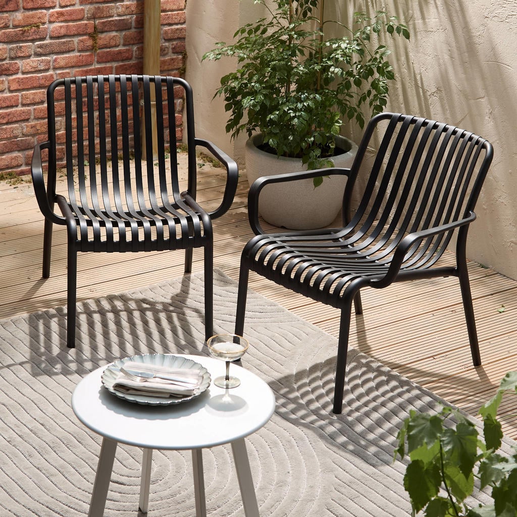 NOUS Garden loungestoel Luz (Set van 2)
