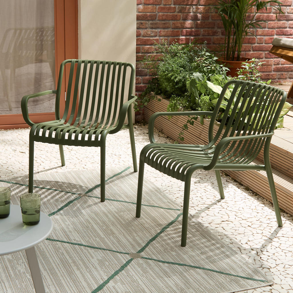 NOUS Garden loungestoel Luz (Set van 2)
