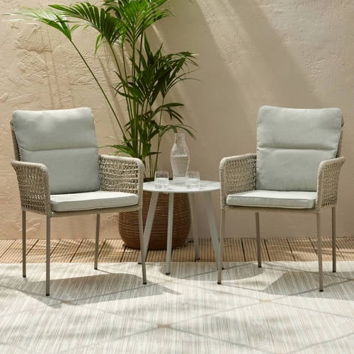 NOUS Garden tuinstoel New Orleans (Set van 2) afbeelding