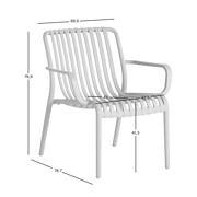 thumbnail: NOUS Garden loungestoel Luz (Set van 2)