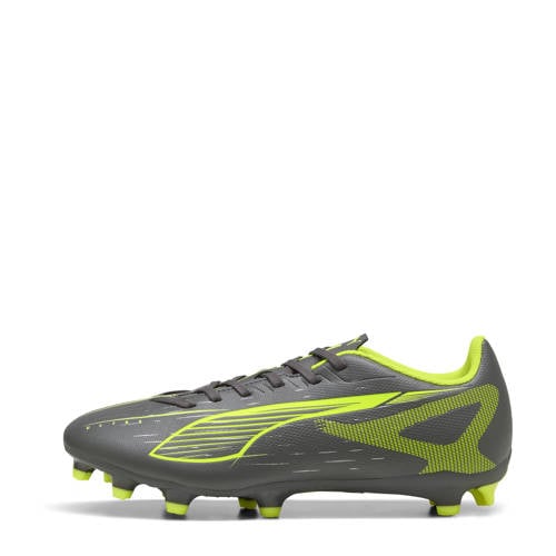 Puma Ultra 5 lay FG/AG senior voetbalschoenen zwart/geel/zilver afbeelding