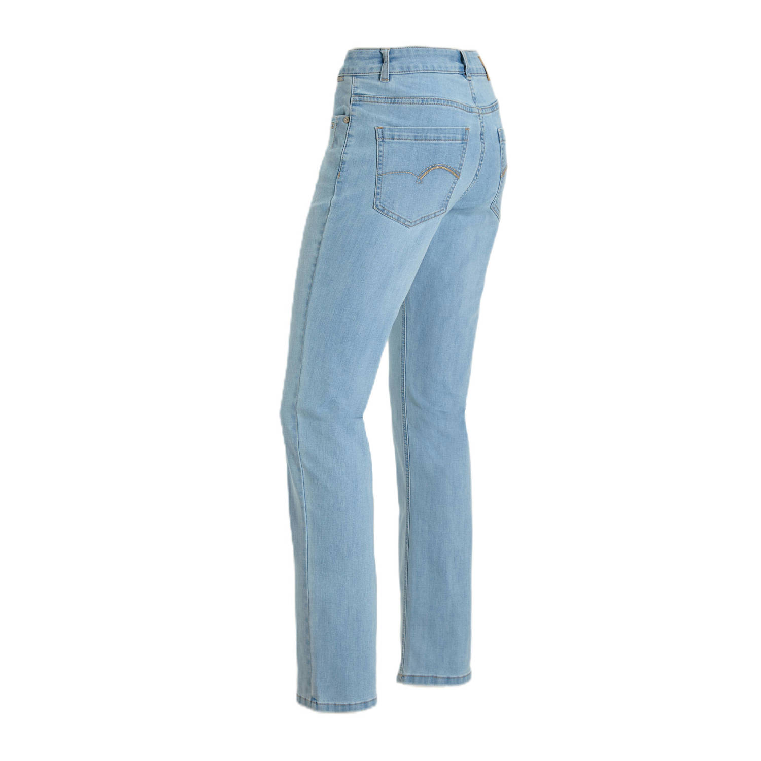 Red Button high waist straight leg jeans Kate light blue denim