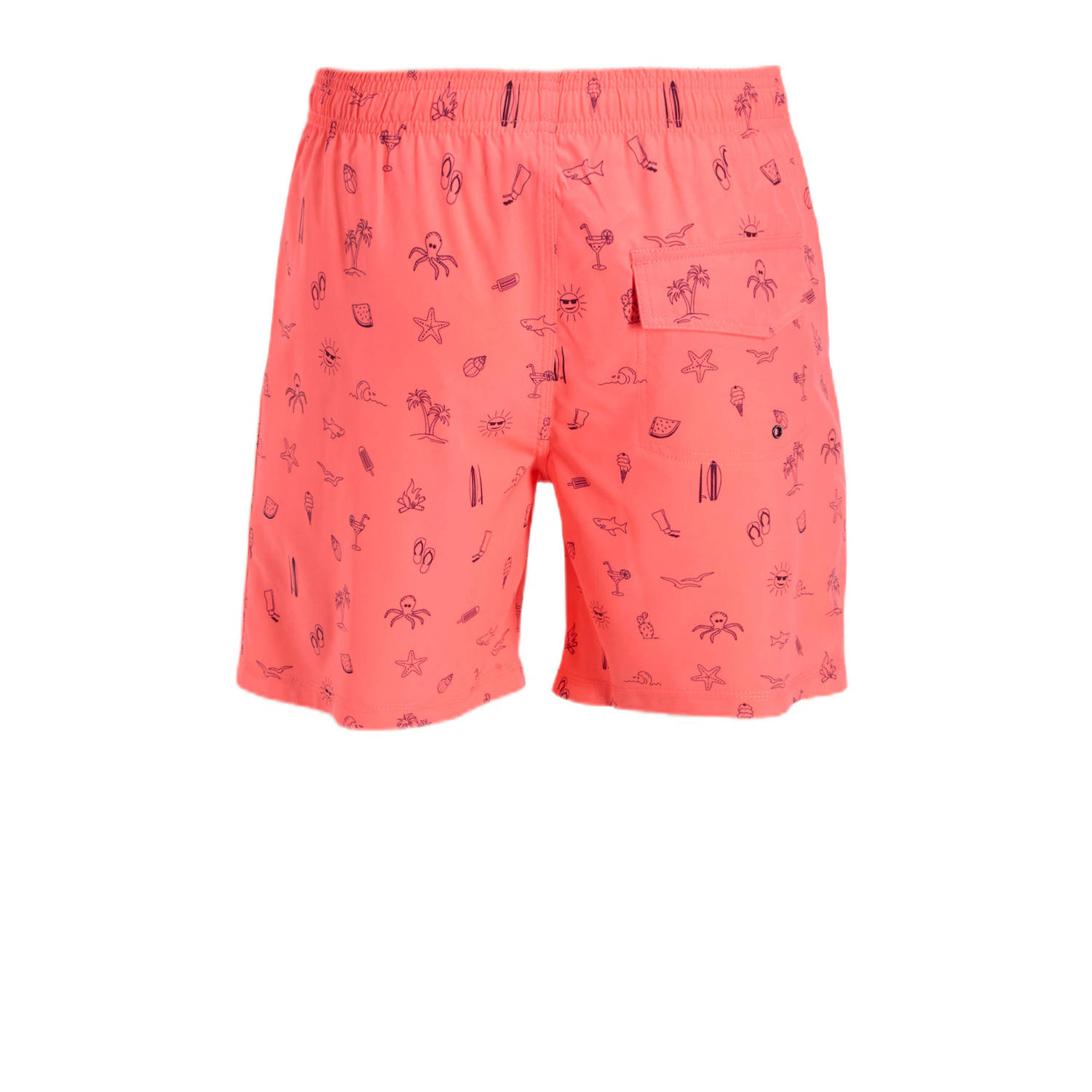 Falcon zwemshort Dray neon roze