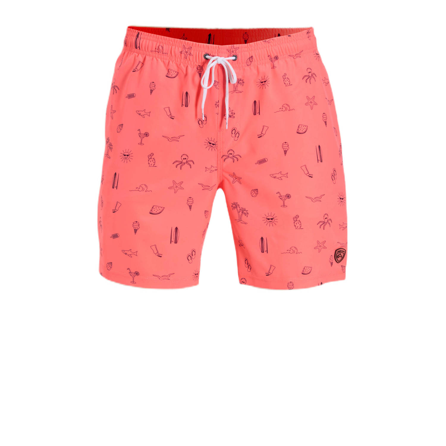 Falcon zwemshort Dray neon roze