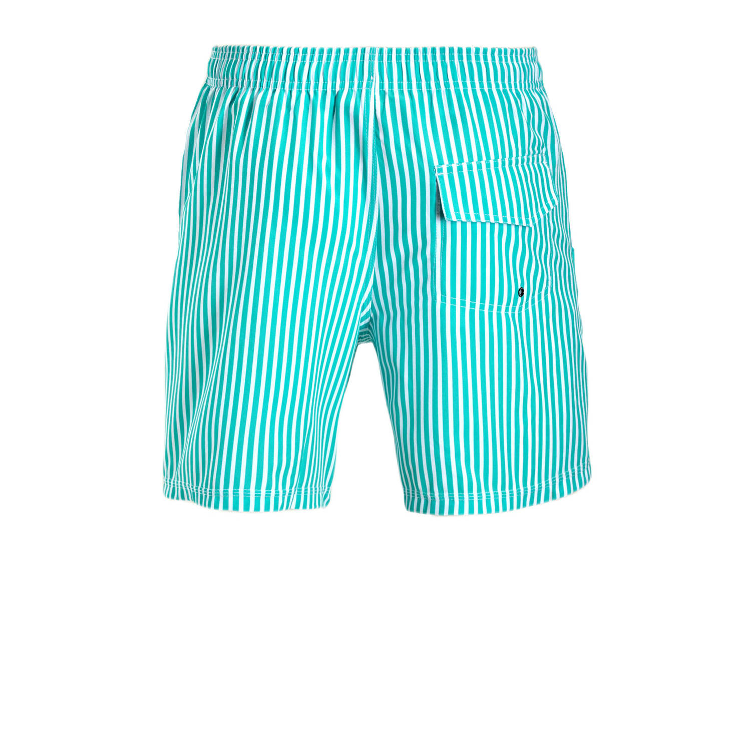 Falcon zwemshort Dray turquoise wit