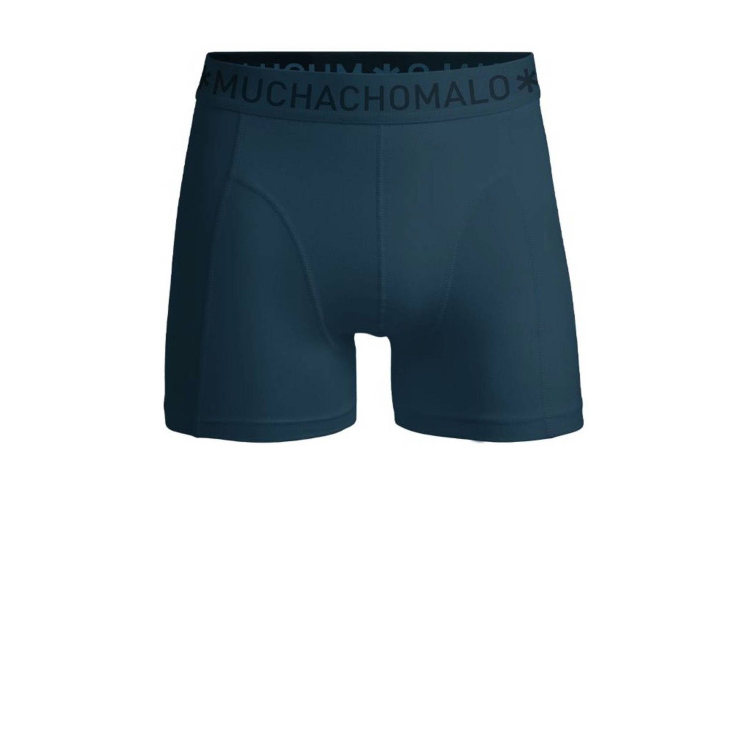 Muchachomalo zwemshort + gratis boxershort donkerblauw