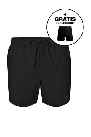 zwemshort + gratis boxershort zwart
