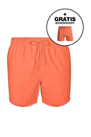 zwemshort + gratis boxershort oranje