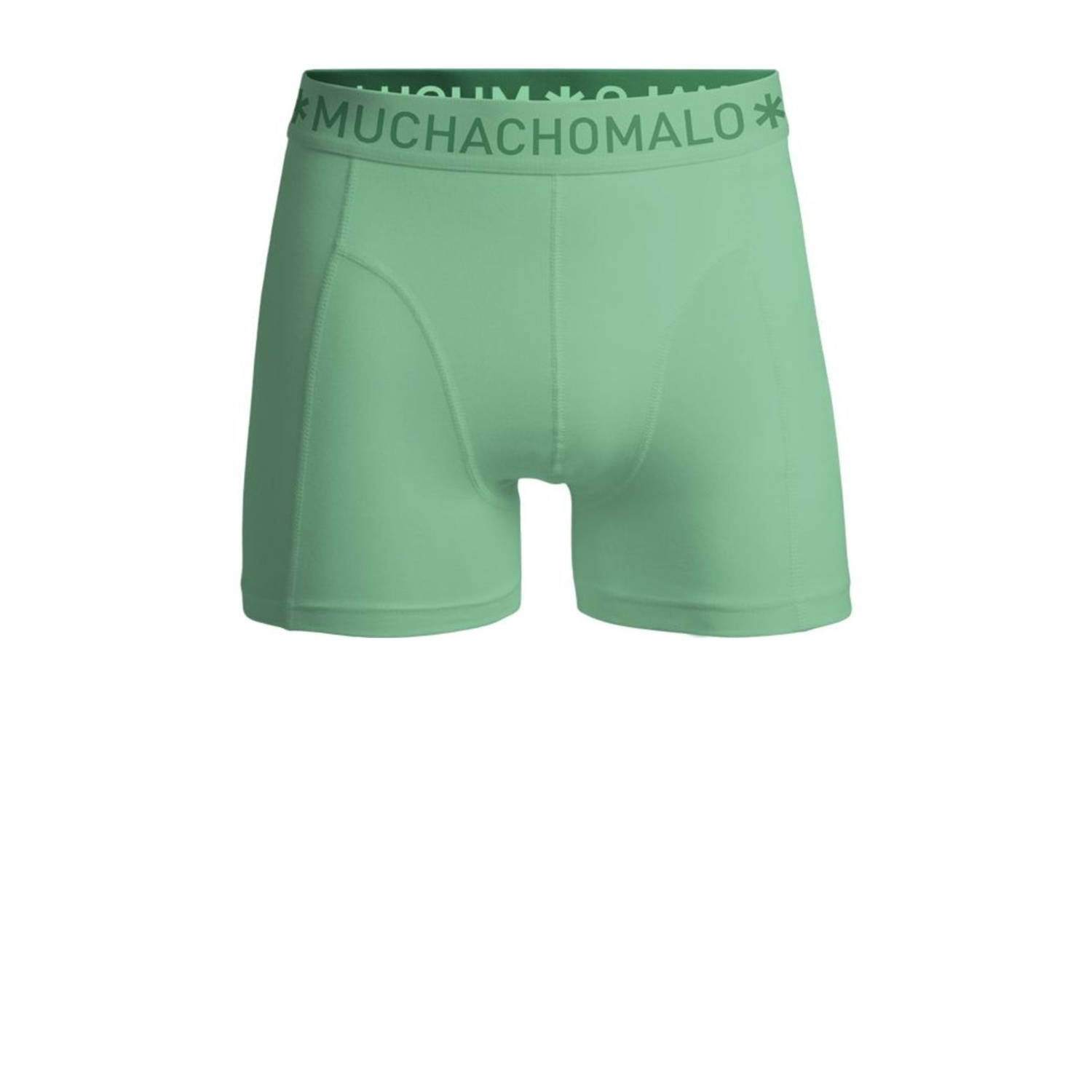 Muchachomalo zwemshort met magic print + gratis boxershort groen