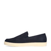 thumbnail: Manfield   suède loafers donkerblauw